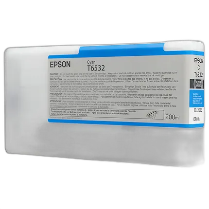 Epson T653200 UltraChrome HDR Cyan Ink 200ml Stylus Pro 4900