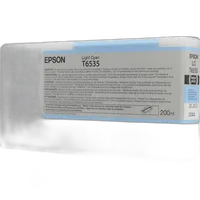 Epson T653500 UltraChrome HDR Light Cyan Ink 200ml Stylus Pro 4900 0