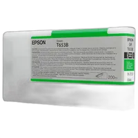 Epson T653B00 UltraChrome HDR Green Ink 200ml Stylus Pro 4900 0