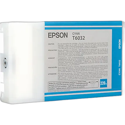 Epson T603 UltraChrome K3 Cyan Ink Cartridge