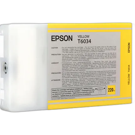 Epson T603 UltraChrome K3 Yellow Ink Cartridge