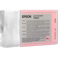 Epson T603 UltraChrome K3 Light Magenta Ink Cartridge 0