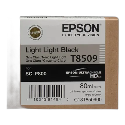 Epson Ultrachrome HD Light Light Black Ink Cartridge for P800 Printer