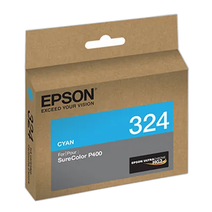 Epson T324 Cyan UltraChrome HG2 Ink Cartridge
