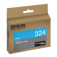 Epson T324 Cyan UltraChrome HG2 Ink Cartridge 0