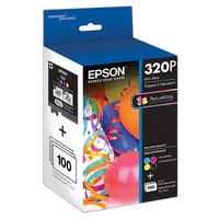 Epson 320 Standard-Capacity Color Ink Cartridge Print Pack for PM-400 0