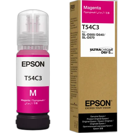 Epson T54C Ultrachrome D6r-S 70mL Ink Bottle (Magenta)