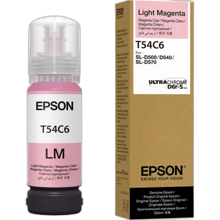 Epson T54C Ultrachrome D6r-S 70mL Ink Bottle (Light Magenta)