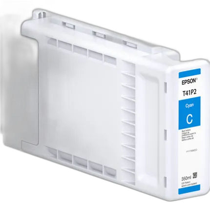 Epson T41P UltraChrome XD2 High-Capacity Cyan Ink Cartridge (350mL)