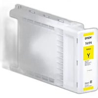 Epson T41P UltraChrome XD2 High-Capacity Yellow Ink Cartridge (350mL) 0