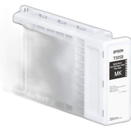 Epson T50S UltraChrome XD3 High-Capacity Matte Black Ink Cartridge (350 mL)