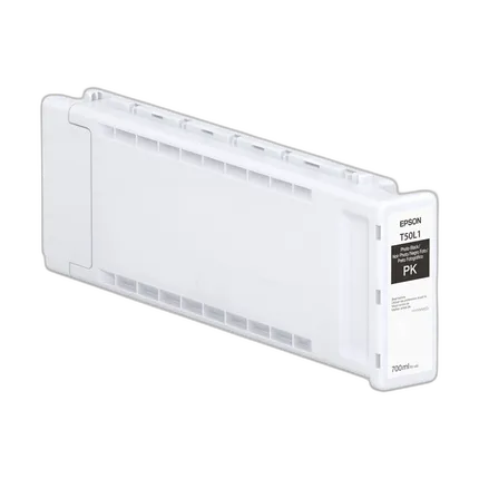 Epson T50L UltraChrome XD3 High-Capacity Photo Black Ink Cartridge (700 mL)
