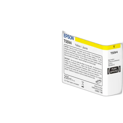 Epson T55V Yellow UltraChrome PRO10 Ink Cartridge (200mL)