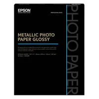 Epson Metallic Photo Paper, Glossy 8.5x11 0
