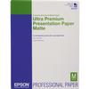Epson Ultra Premium Presentation Paper Matte (8.5x11in, 250 Sheets)