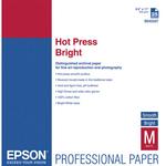 Epson 8.5x11 In. Hot Press Bright Paper - 25 Sheets