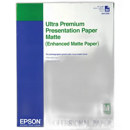 Epson 17x22 Enhanced Matte Paper - 50 Sheets