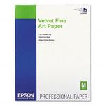 Epson 17x22 Velvet Fine Art Paper - 25 Sheets