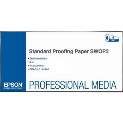 Epson 17x100 Semi Matte SWOP3 Standard Proofing Paper - Roll