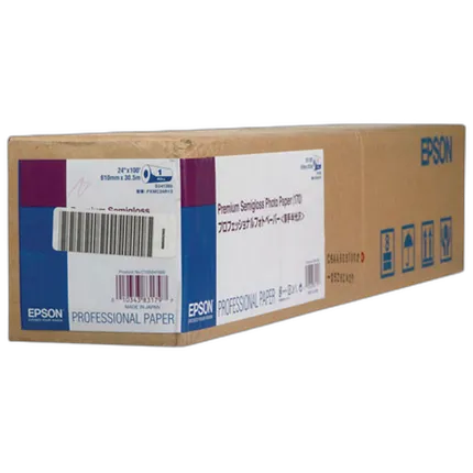 Epson 24x100 Semi Gloss Photo Paper - Roll