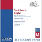Epson 44x50 Cold Press Bright Textured Matte Paper - Roll
