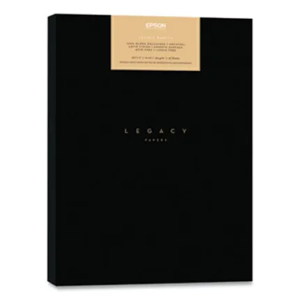 Epson Legacy Baryta II Semi-Gloss Paper (8.5x11in, 25 Sheets)