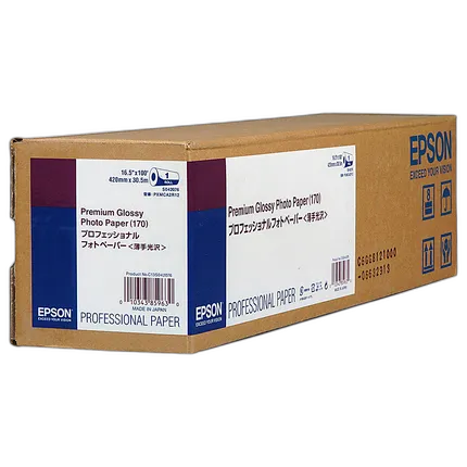 Epson 16.5x100 Premium Glossy Paper - Roll