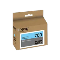 Epson T760 Light Cyan Ultrachrome HD Ink Cartridge for P600 Printer 0