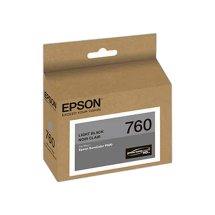 Epson T760 Light Black Ultrachrome HD Ink Cartridge for P600 Printer