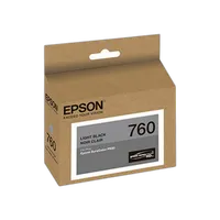 Epson T760 Light Black Ultrachrome HD Ink Cartridge for P600 Printer 0