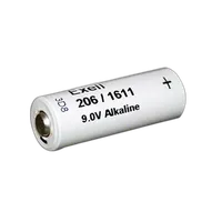 Exell 206A 9V Alkaline Battery (Replaces ANSI / NEDA-1611) 0
