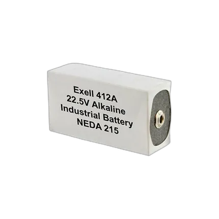 Exell 412A 22.5V Alkaline Battery (Replaces ANSI / NEDA-215  and  IEC-15F20)