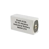 Exell 412A 22.5V Alkaline Battery (Replaces ANSI / NEDA-215  and  IEC-15F20) 0