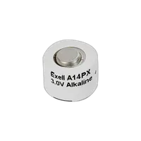 Exell A14PX Alkaline Battery (Replaces ANSI / NEDA-1201MP  and  IEC-2MR9) 0
