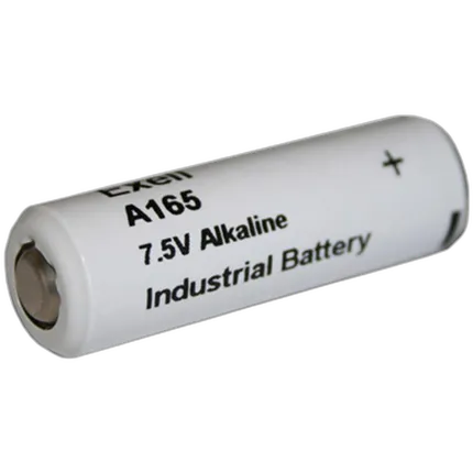 Exell A165 7.5V Alkaline Battery (Replaces ANSI / NEDA-1500A  and  IEC-5LR52)