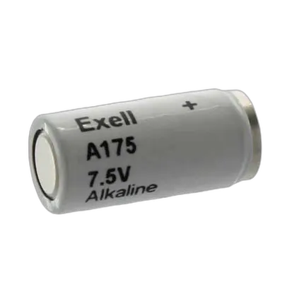 Exell A175 7.5V Alkaline Battery (Replaces ANSI / NEDA-1501A  and  IEC-5LR44)