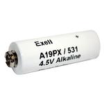 Exell A19PX 4.5V Alkaline Battery (Replaces ANSI / NEDA-1307AP  and  IEC-3LR50)
