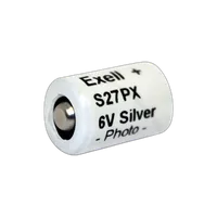 Exell S27PX 6V Silver Oxide Battery (Replaces ANSI/NEDA-1413MP  and  IEC-4RN43) 0