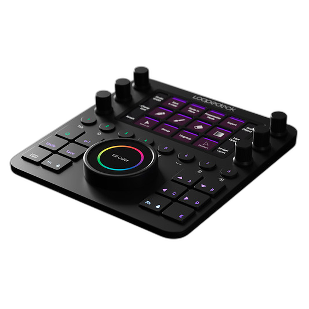Loupedeck Creative Tool in use