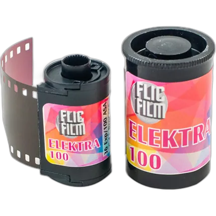 Flic Film Elektra 100 ISO Color Negative Film (35mm, 36 Exposures)