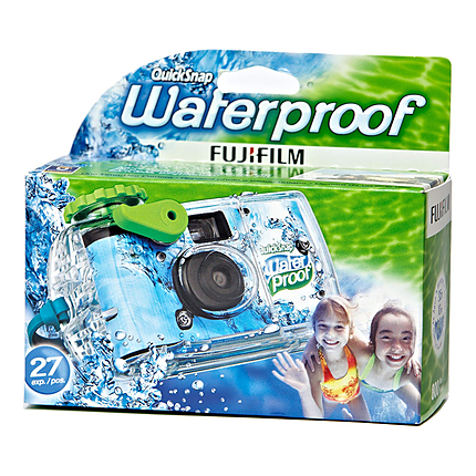 Fujifilm Quick Snap Waterproof 27 exp. 35mm Camera 800 Film  SEE EKC402