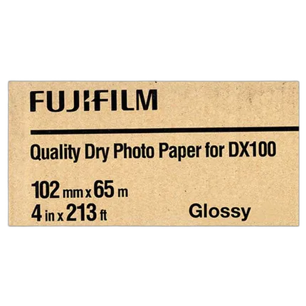 Fujifilm 4x213 DX100 Inkjet Paper Glossy for Frontier-S DX100/400 Printer