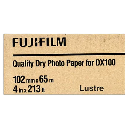 Fujifilm 4x213 DX100 Inkjet Paper Lustre for Frontier-S DX100/400 Printer