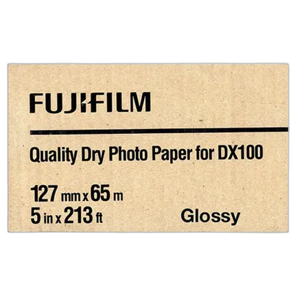 Fujifilm 5x213 DX100 Inkjet Paper Glossy for Frontier-S DX100/400 Printer