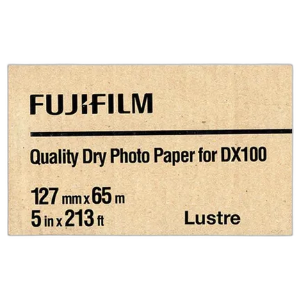 Fujifilm 5x213 DX100 Inkjet Paper Lustre for Frontier-S DX100/400 Printer