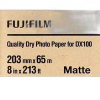 Fujifilm DX100 Paper Fine Art Matte 8 In x 196 Ft F/ DX100/400 Printer 0