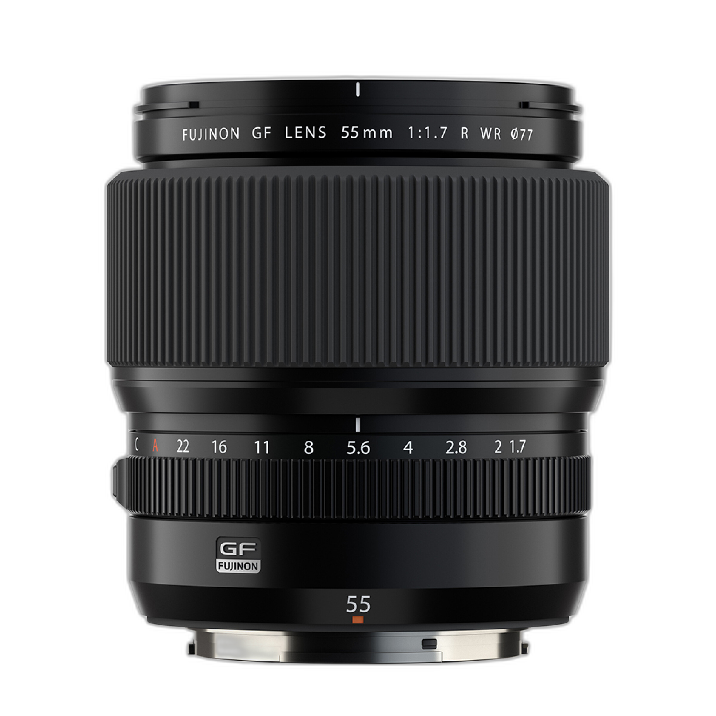 Fujifilm FUJINON GF 55mm f/1.7 R WR Lens angle view