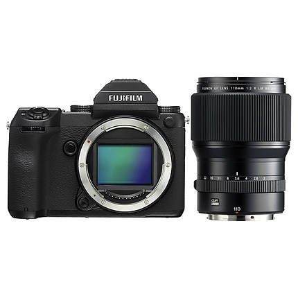 Fujifilm GFX 50S Medium Format Mirrorless Camera with GF 110mm Lens