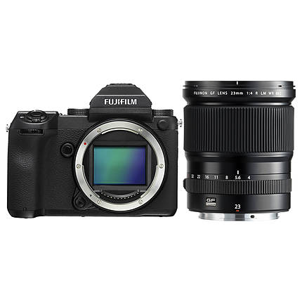 Fujifilm GFX 50S Medium Format Mirrorless Camera with GF 23mm Lens