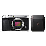 Fujifilm X-E3 Mirrorless Camera (Silver) and Black SP-3 SQ Printer